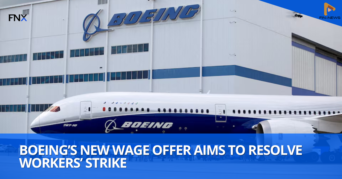 Boeing Proposes New Wage Offer to End Workers' Strike Amid Production Disruptions