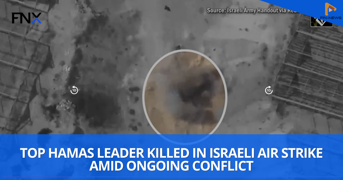 Israel Eliminates Top Hamas Leader in Targeted Air Strike