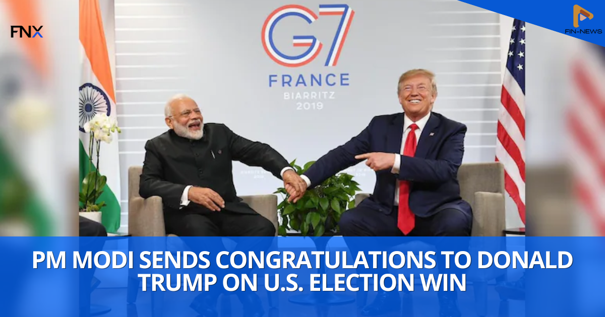 Prime Minister Modi Congratulates Donald Trump on U.S. Election Victory
