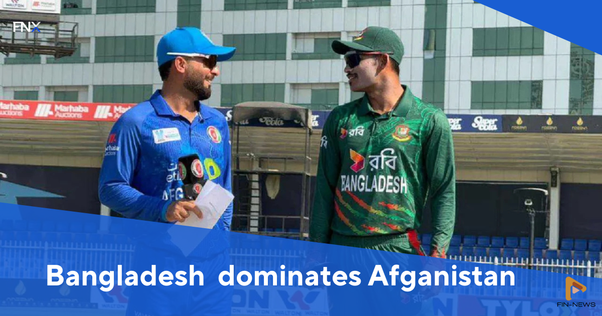 Bangladesh Dominates Afghanistan in ODI Series Opener