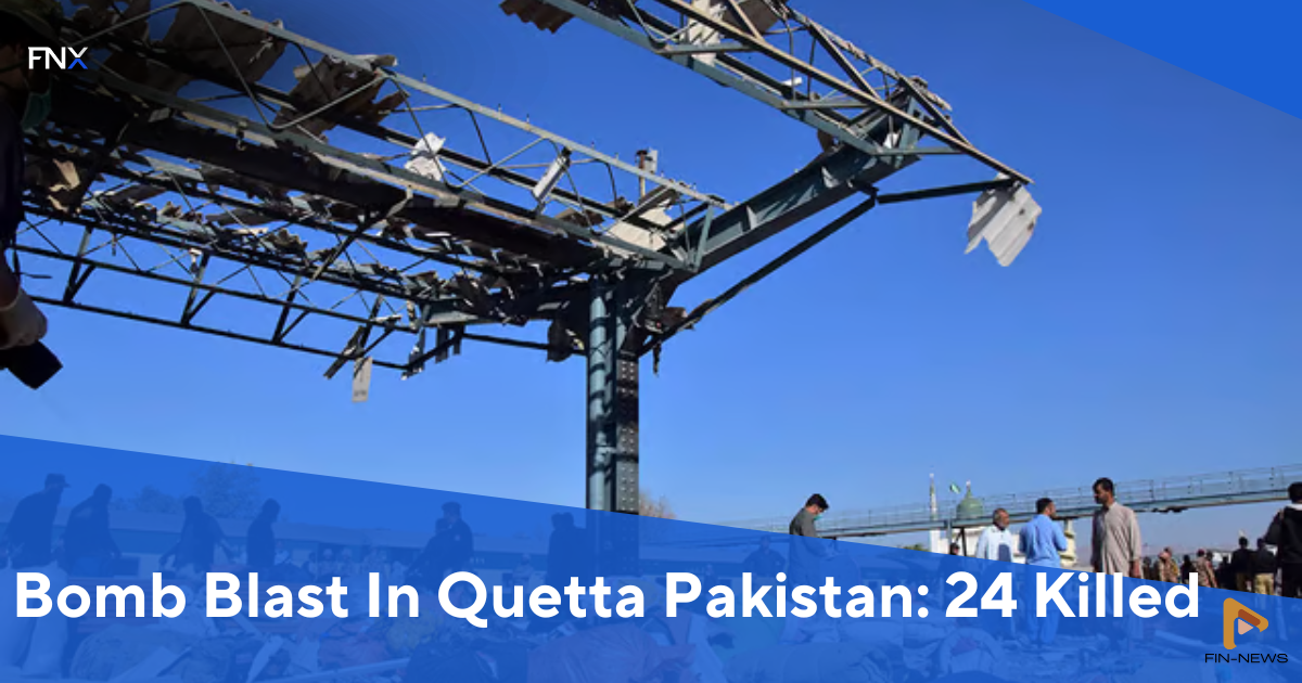 Deadly Blast Rocks Pakistan's Quetta Railway Station, Killing 24